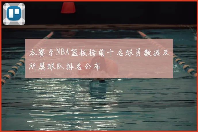 本赛季NBA篮板榜前十名球员数据及所属球队排名公布
